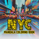 NYC Mandala Digital & Printable Coloring Book