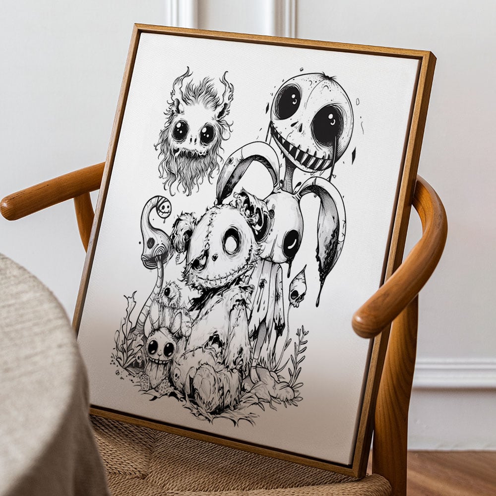 Creepy Critters Fantasy Art