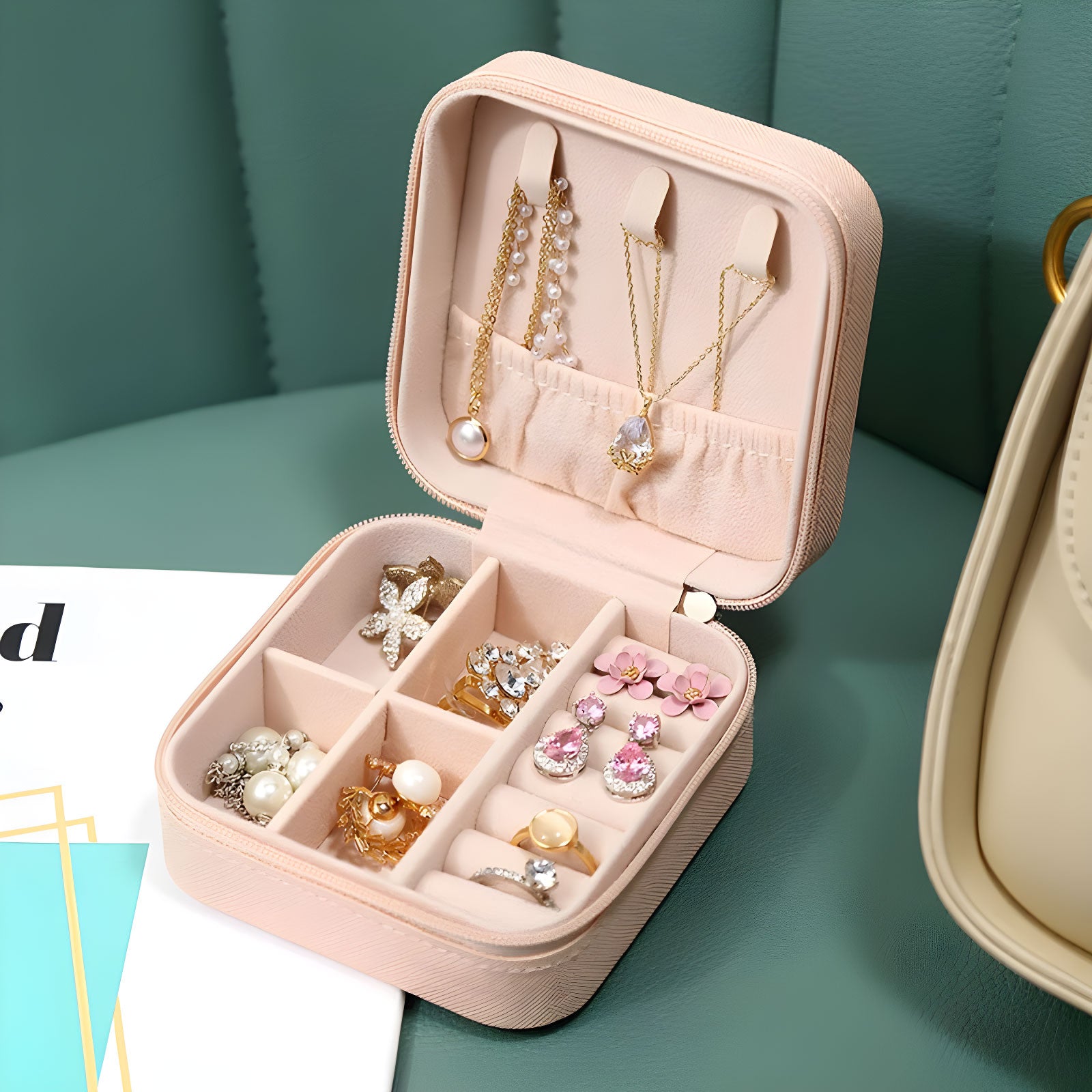 Masimia™ Elegant Voyage Jewelry Organizer