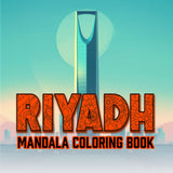 Riyadh Mandala Digital & Printable Coloring Book