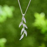 Whispering Willow Fashion Pendant Necklace